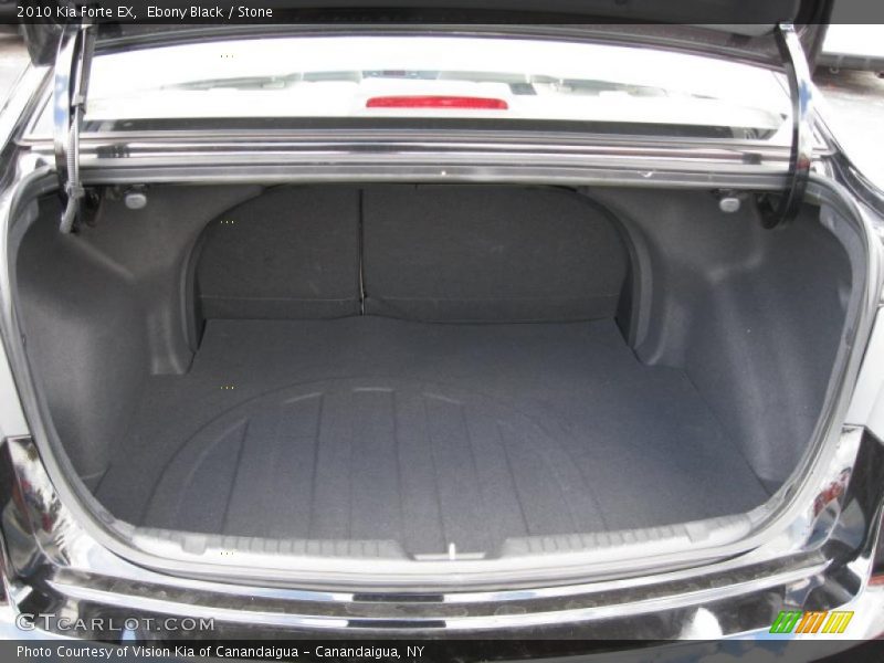 Ebony Black / Stone 2010 Kia Forte EX