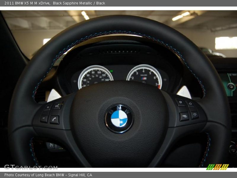 Black Sapphire Metallic / Black 2011 BMW X5 M M xDrive