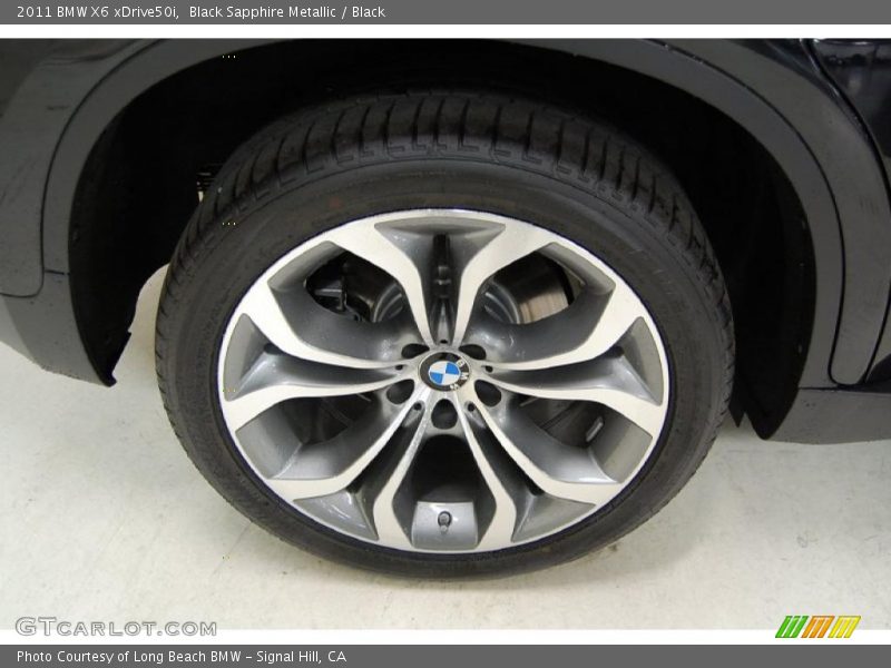 Black Sapphire Metallic / Black 2011 BMW X6 xDrive50i