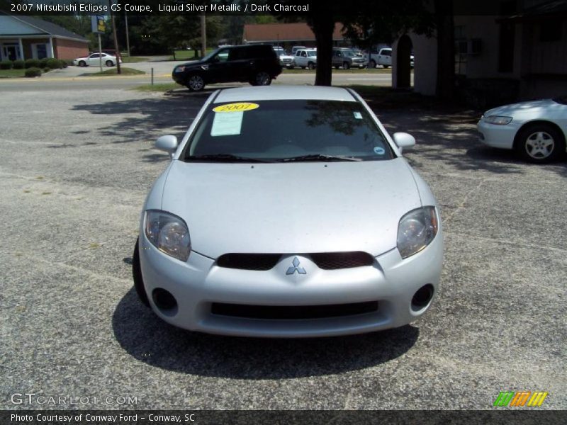 Liquid Silver Metallic / Dark Charcoal 2007 Mitsubishi Eclipse GS Coupe