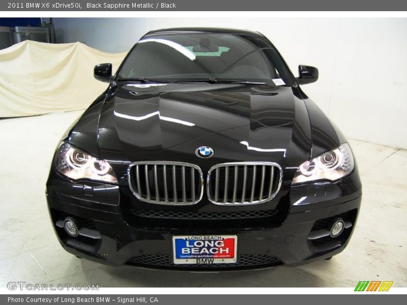 Black Sapphire Metallic / Black 2011 BMW X6 xDrive50i