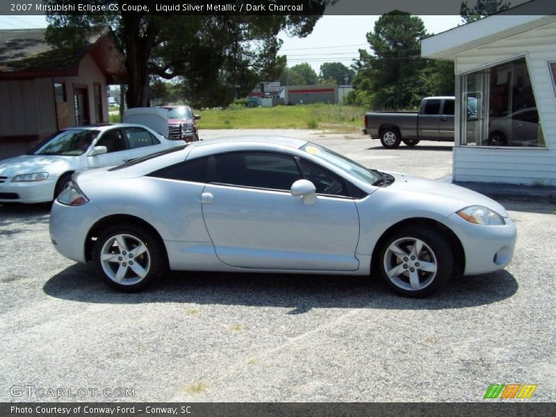 Liquid Silver Metallic / Dark Charcoal 2007 Mitsubishi Eclipse GS Coupe