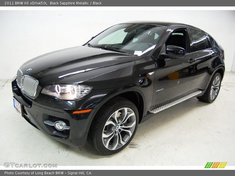 Black Sapphire Metallic / Black 2011 BMW X6 xDrive50i