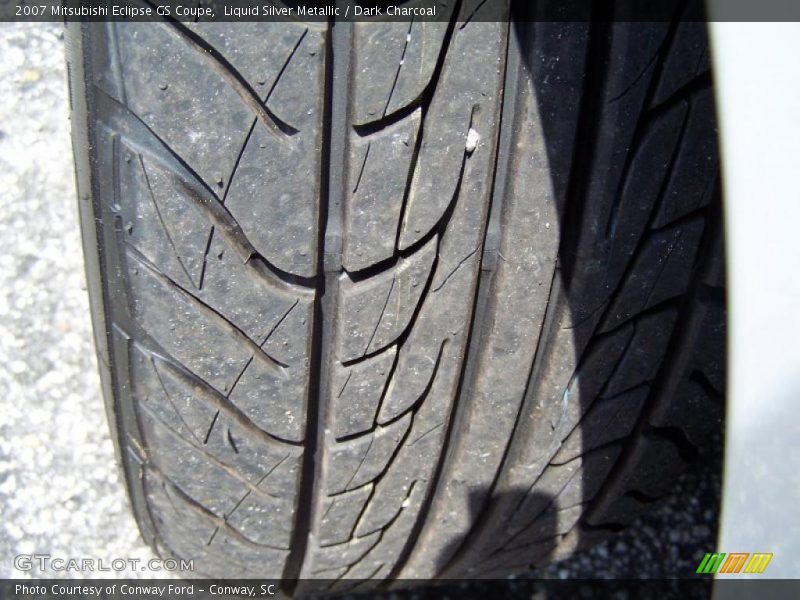 Liquid Silver Metallic / Dark Charcoal 2007 Mitsubishi Eclipse GS Coupe