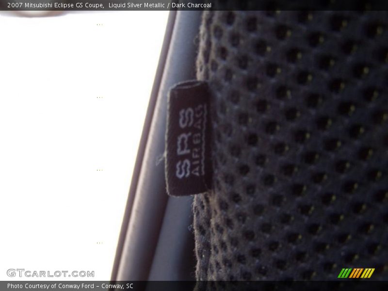 Liquid Silver Metallic / Dark Charcoal 2007 Mitsubishi Eclipse GS Coupe