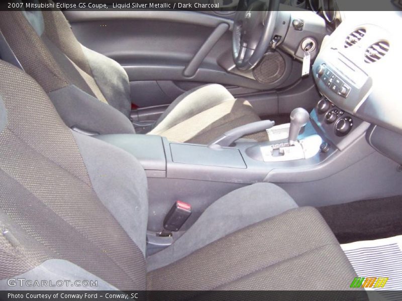 Liquid Silver Metallic / Dark Charcoal 2007 Mitsubishi Eclipse GS Coupe