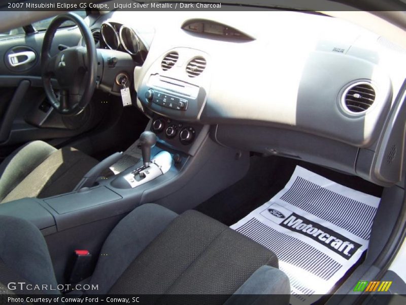 Liquid Silver Metallic / Dark Charcoal 2007 Mitsubishi Eclipse GS Coupe