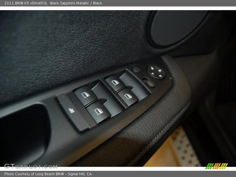 Black Sapphire Metallic / Black 2011 BMW X6 xDrive50i