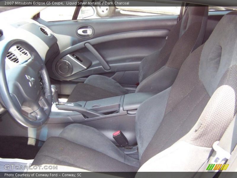 Liquid Silver Metallic / Dark Charcoal 2007 Mitsubishi Eclipse GS Coupe
