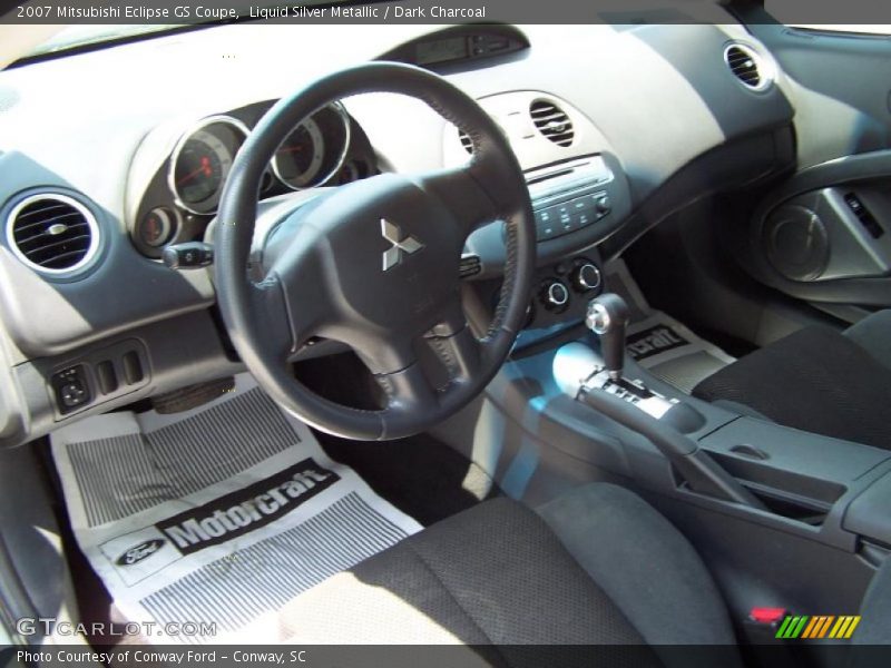 Liquid Silver Metallic / Dark Charcoal 2007 Mitsubishi Eclipse GS Coupe