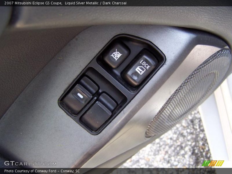Liquid Silver Metallic / Dark Charcoal 2007 Mitsubishi Eclipse GS Coupe