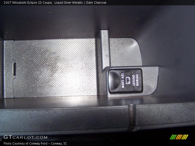 Liquid Silver Metallic / Dark Charcoal 2007 Mitsubishi Eclipse GS Coupe
