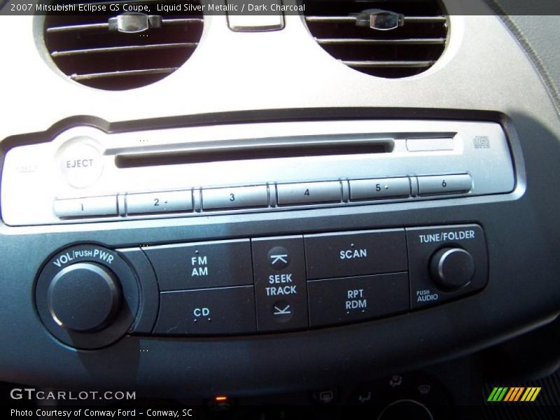 Liquid Silver Metallic / Dark Charcoal 2007 Mitsubishi Eclipse GS Coupe