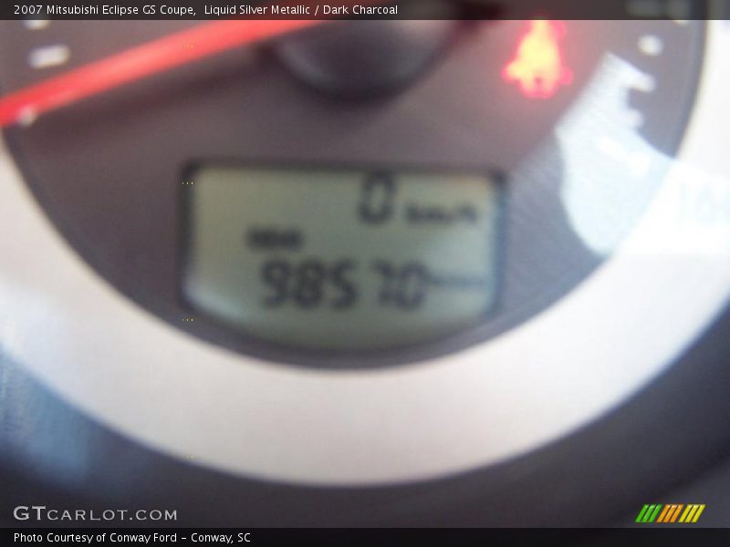 Liquid Silver Metallic / Dark Charcoal 2007 Mitsubishi Eclipse GS Coupe