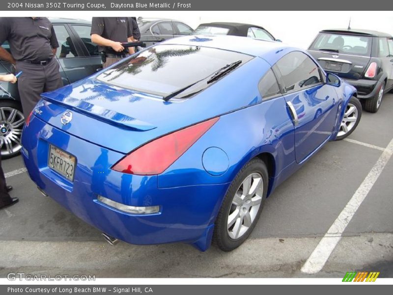 Daytona Blue Metallic / Frost 2004 Nissan 350Z Touring Coupe