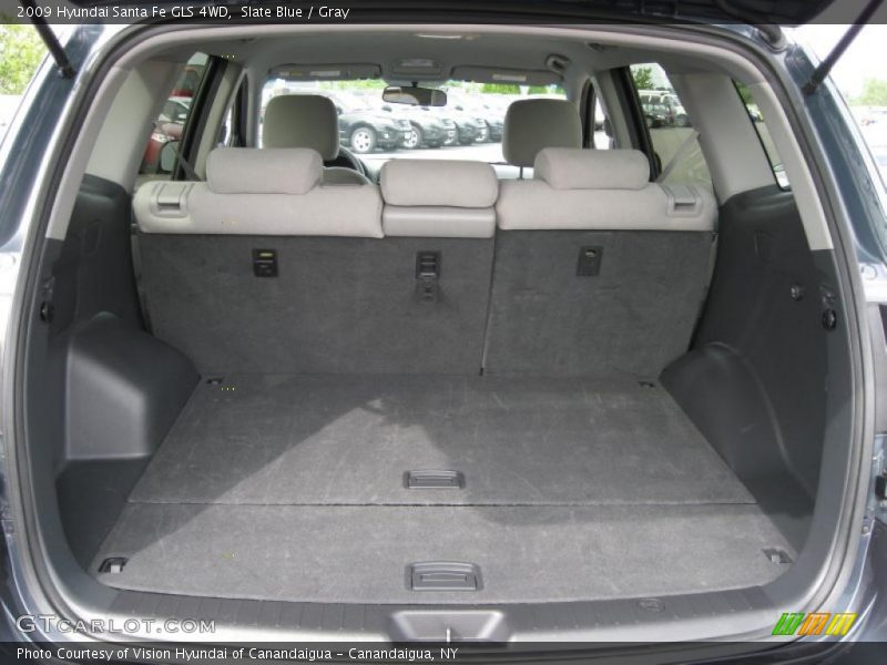 Slate Blue / Gray 2009 Hyundai Santa Fe GLS 4WD