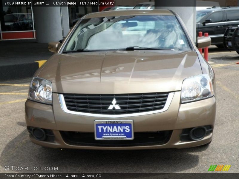 Canyon Beige Pearl / Medium Gray 2009 Mitsubishi Galant ES