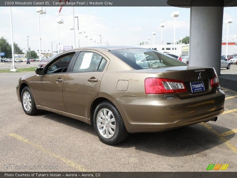 Canyon Beige Pearl / Medium Gray 2009 Mitsubishi Galant ES