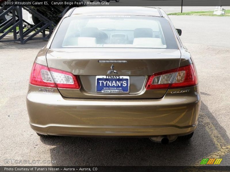 Canyon Beige Pearl / Medium Gray 2009 Mitsubishi Galant ES