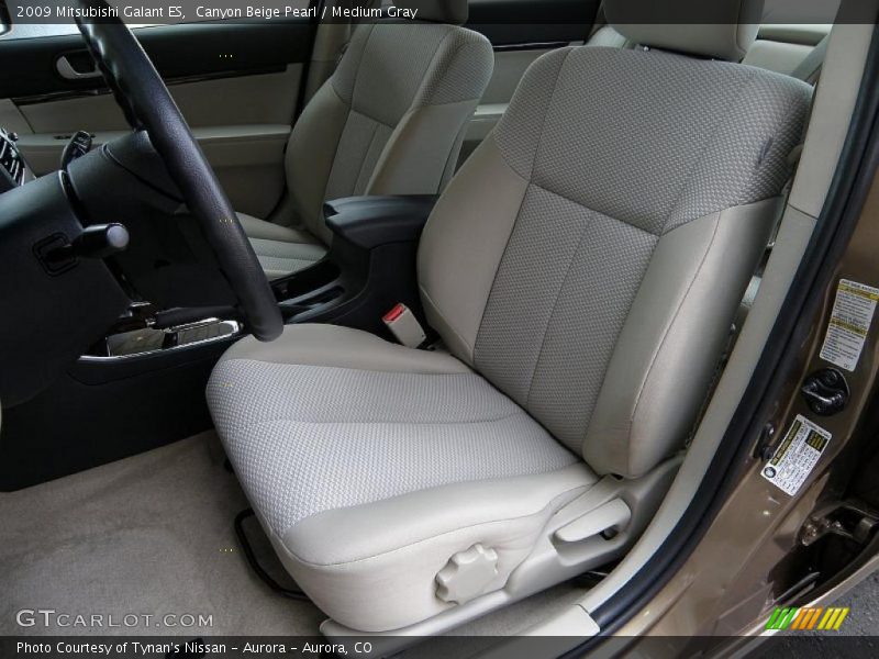 Canyon Beige Pearl / Medium Gray 2009 Mitsubishi Galant ES