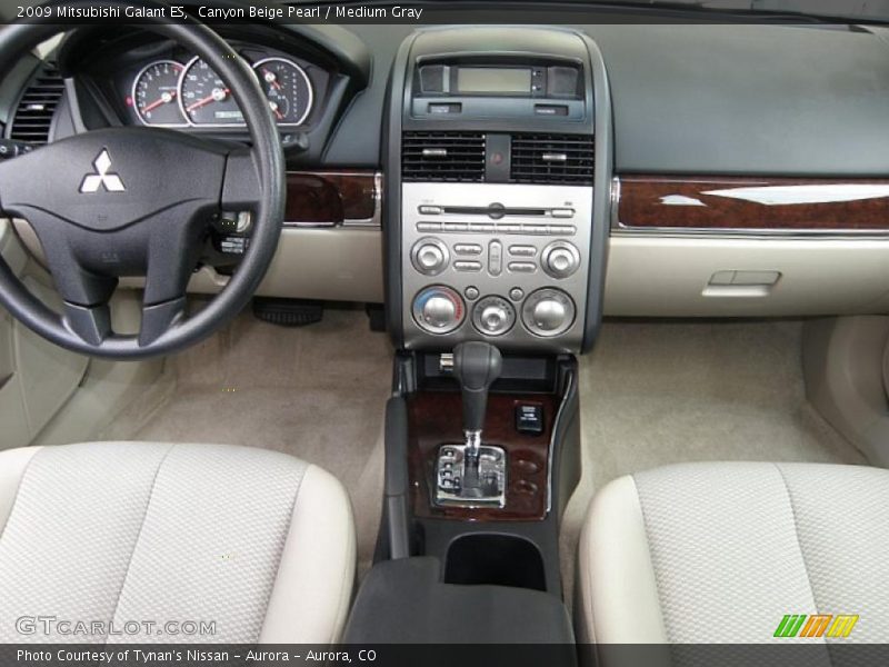 Canyon Beige Pearl / Medium Gray 2009 Mitsubishi Galant ES