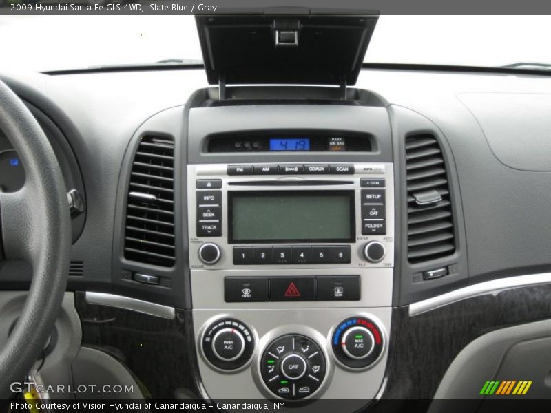 Slate Blue / Gray 2009 Hyundai Santa Fe GLS 4WD