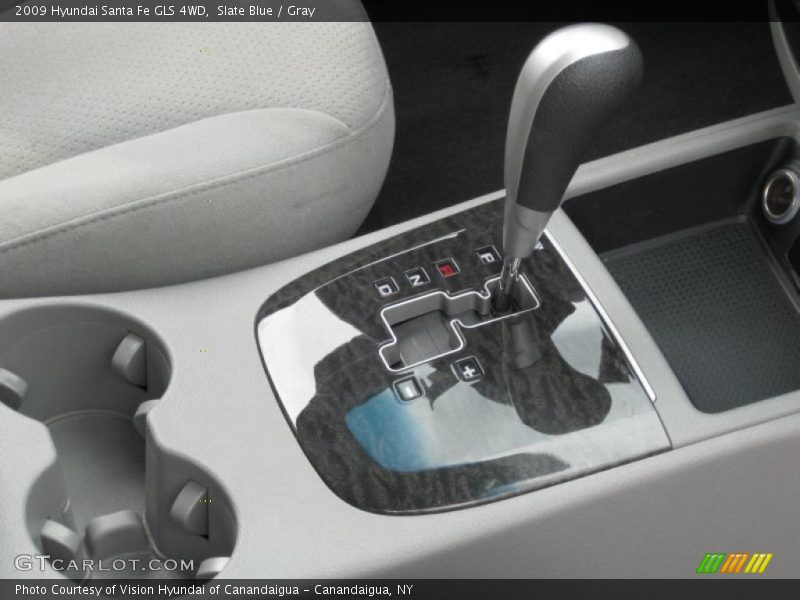 Slate Blue / Gray 2009 Hyundai Santa Fe GLS 4WD