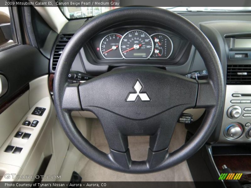 Canyon Beige Pearl / Medium Gray 2009 Mitsubishi Galant ES
