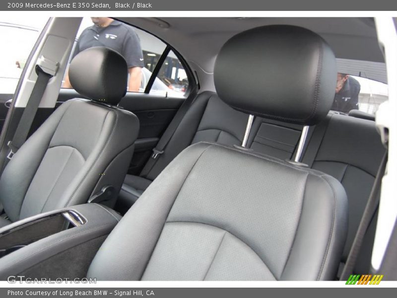 Black / Black 2009 Mercedes-Benz E 350 Sedan