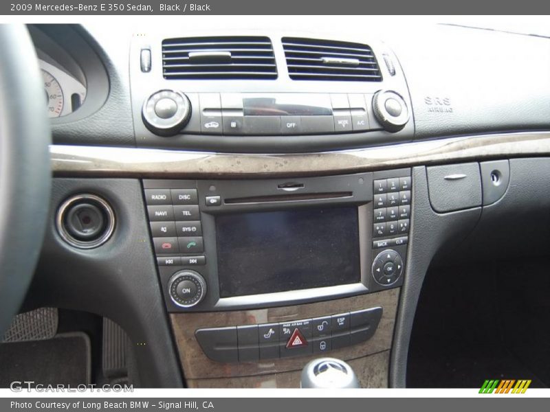 Black / Black 2009 Mercedes-Benz E 350 Sedan