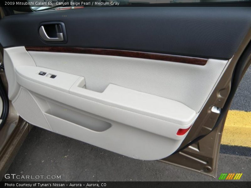 Canyon Beige Pearl / Medium Gray 2009 Mitsubishi Galant ES