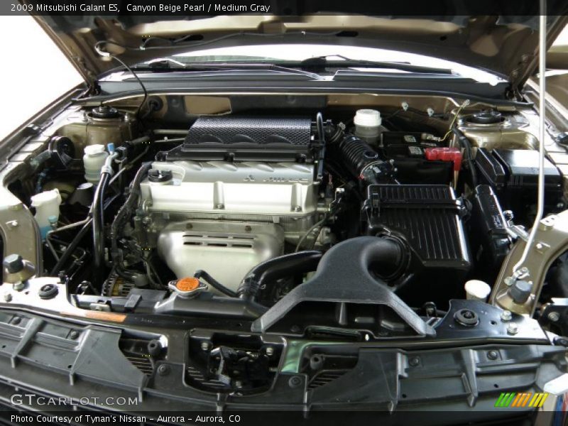 Canyon Beige Pearl / Medium Gray 2009 Mitsubishi Galant ES