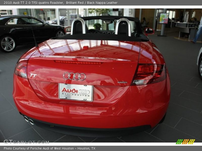 Brilliant Red / Black Nappa Leather 2010 Audi TT 2.0 TFSI quattro Roadster