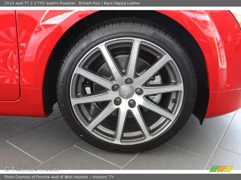 Brilliant Red / Black Nappa Leather 2010 Audi TT 2.0 TFSI quattro Roadster