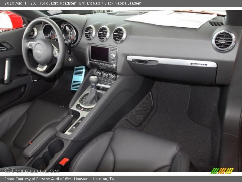 Brilliant Red / Black Nappa Leather 2010 Audi TT 2.0 TFSI quattro Roadster