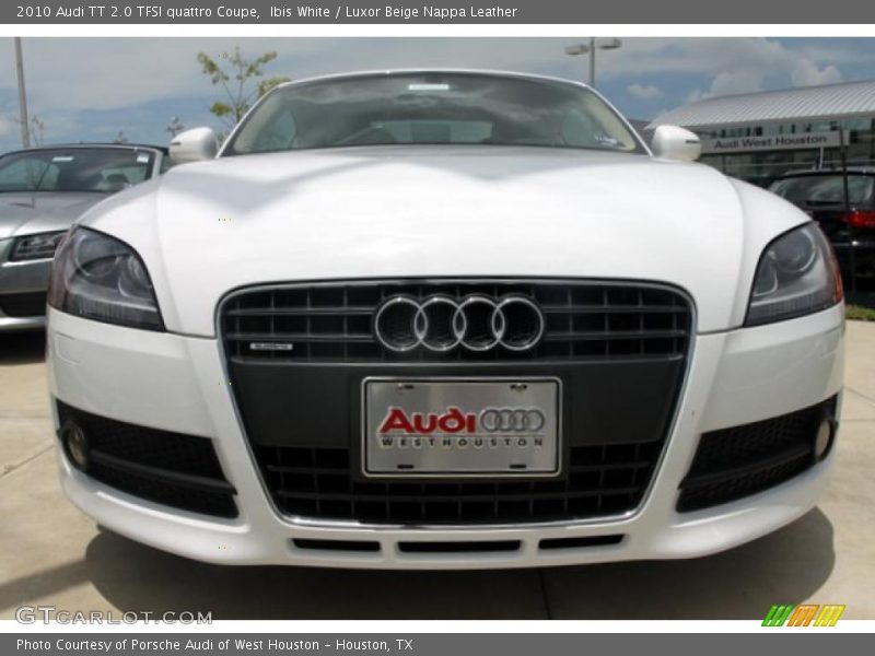 Ibis White / Luxor Beige Nappa Leather 2010 Audi TT 2.0 TFSI quattro Coupe