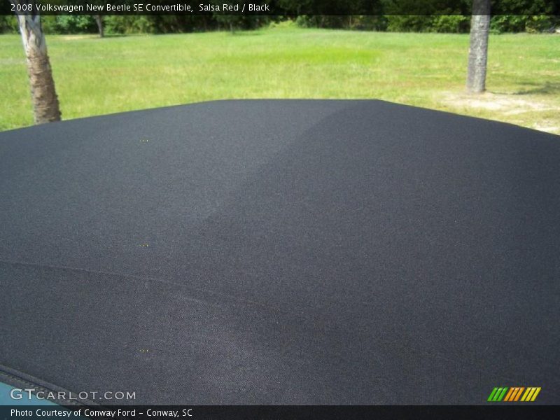 Salsa Red / Black 2008 Volkswagen New Beetle SE Convertible