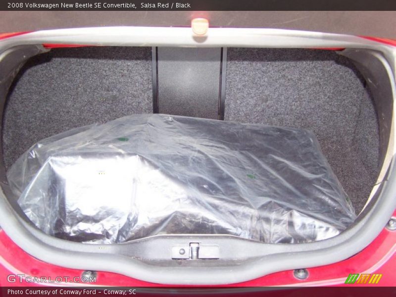 Salsa Red / Black 2008 Volkswagen New Beetle SE Convertible