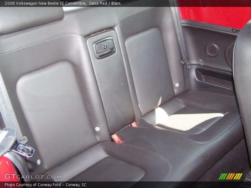 Salsa Red / Black 2008 Volkswagen New Beetle SE Convertible