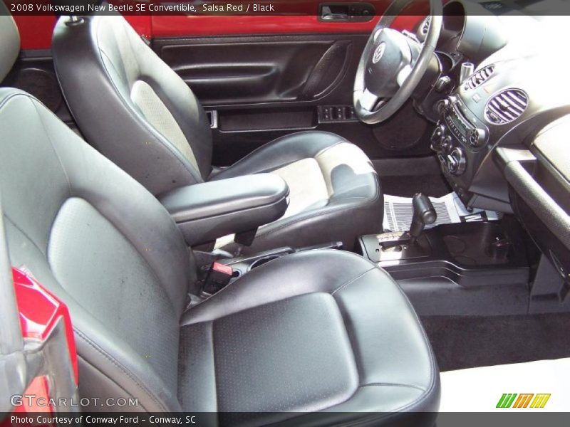 Salsa Red / Black 2008 Volkswagen New Beetle SE Convertible