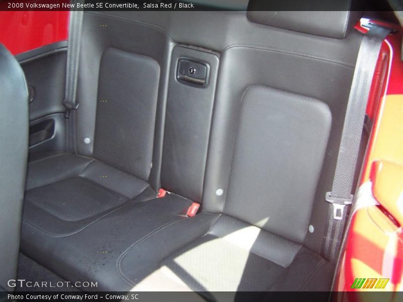 Salsa Red / Black 2008 Volkswagen New Beetle SE Convertible
