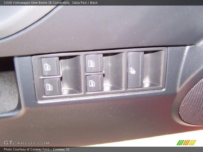Salsa Red / Black 2008 Volkswagen New Beetle SE Convertible
