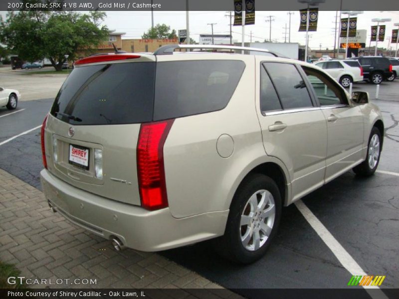 Gold Mist / Cashmere 2007 Cadillac SRX 4 V8 AWD