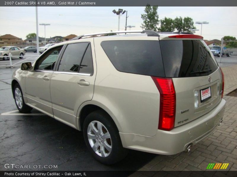 Gold Mist / Cashmere 2007 Cadillac SRX 4 V8 AWD