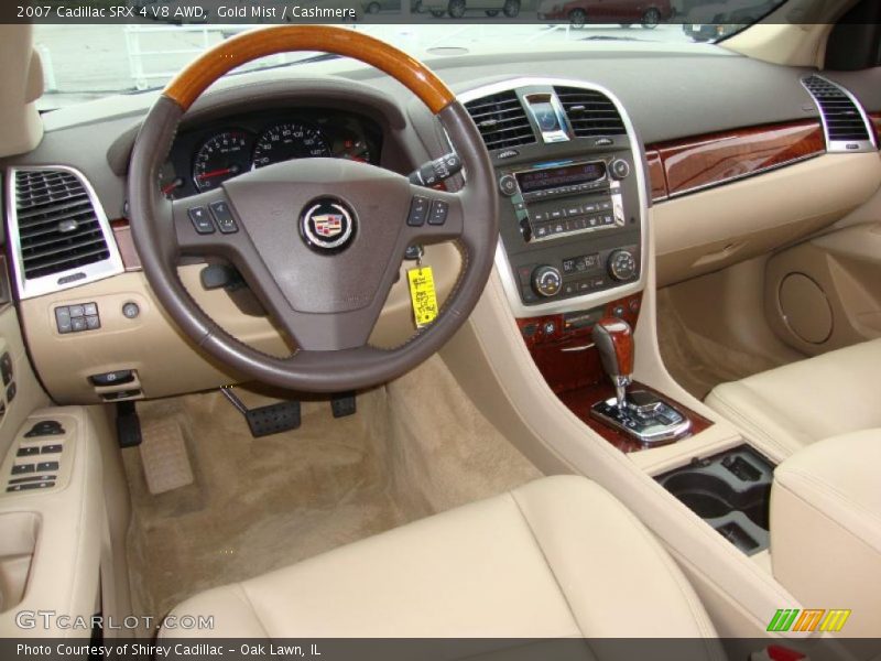 Gold Mist / Cashmere 2007 Cadillac SRX 4 V8 AWD