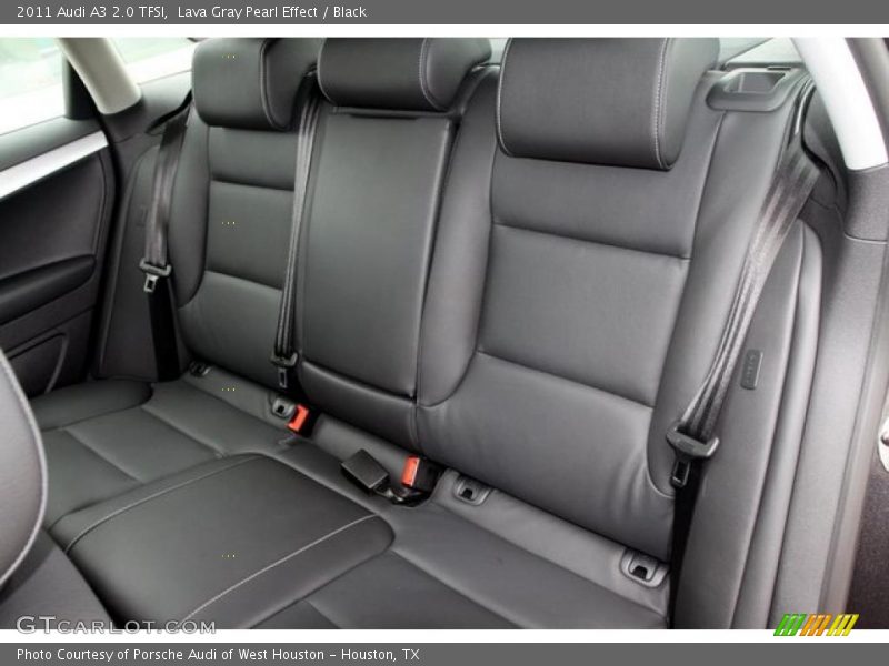 Lava Gray Pearl Effect / Black 2011 Audi A3 2.0 TFSI