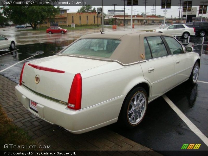 White Diamond / Cashmere 2007 Cadillac DTS Sedan