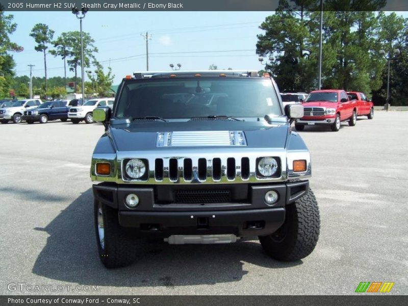 Stealth Gray Metallic / Ebony Black 2005 Hummer H2 SUV