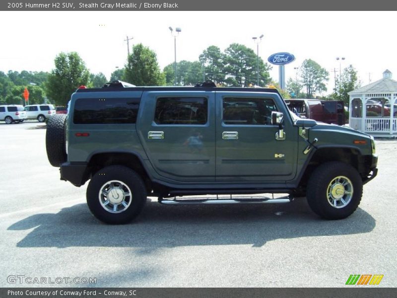 Stealth Gray Metallic / Ebony Black 2005 Hummer H2 SUV