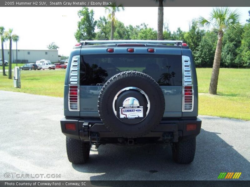 Stealth Gray Metallic / Ebony Black 2005 Hummer H2 SUV